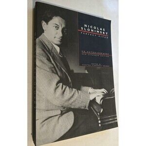 Nicolas Slonimsky Perfect Pitch  Autobiography New Expanded Edition 2002 PB